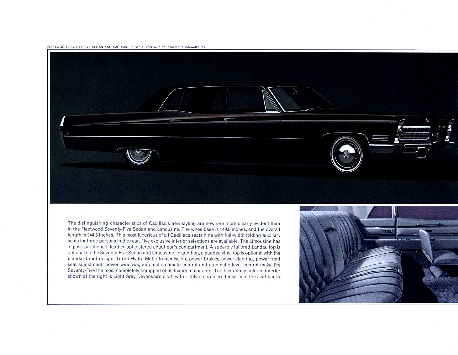 1967 Cadillac Brochure Page 1